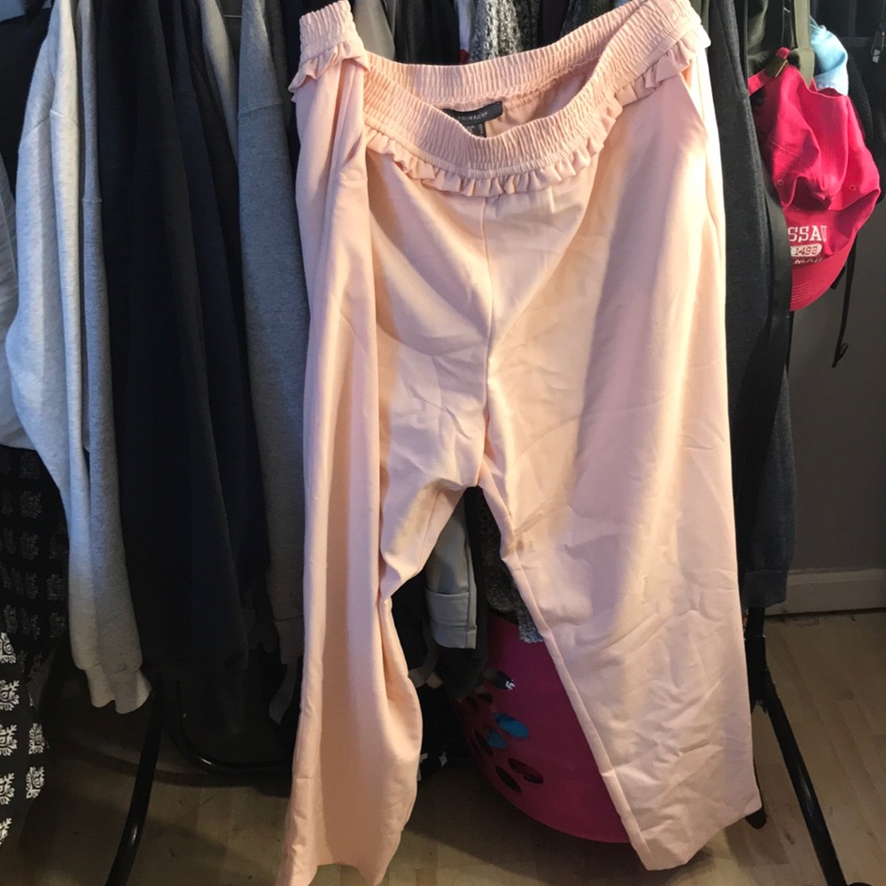 Pink dress pants